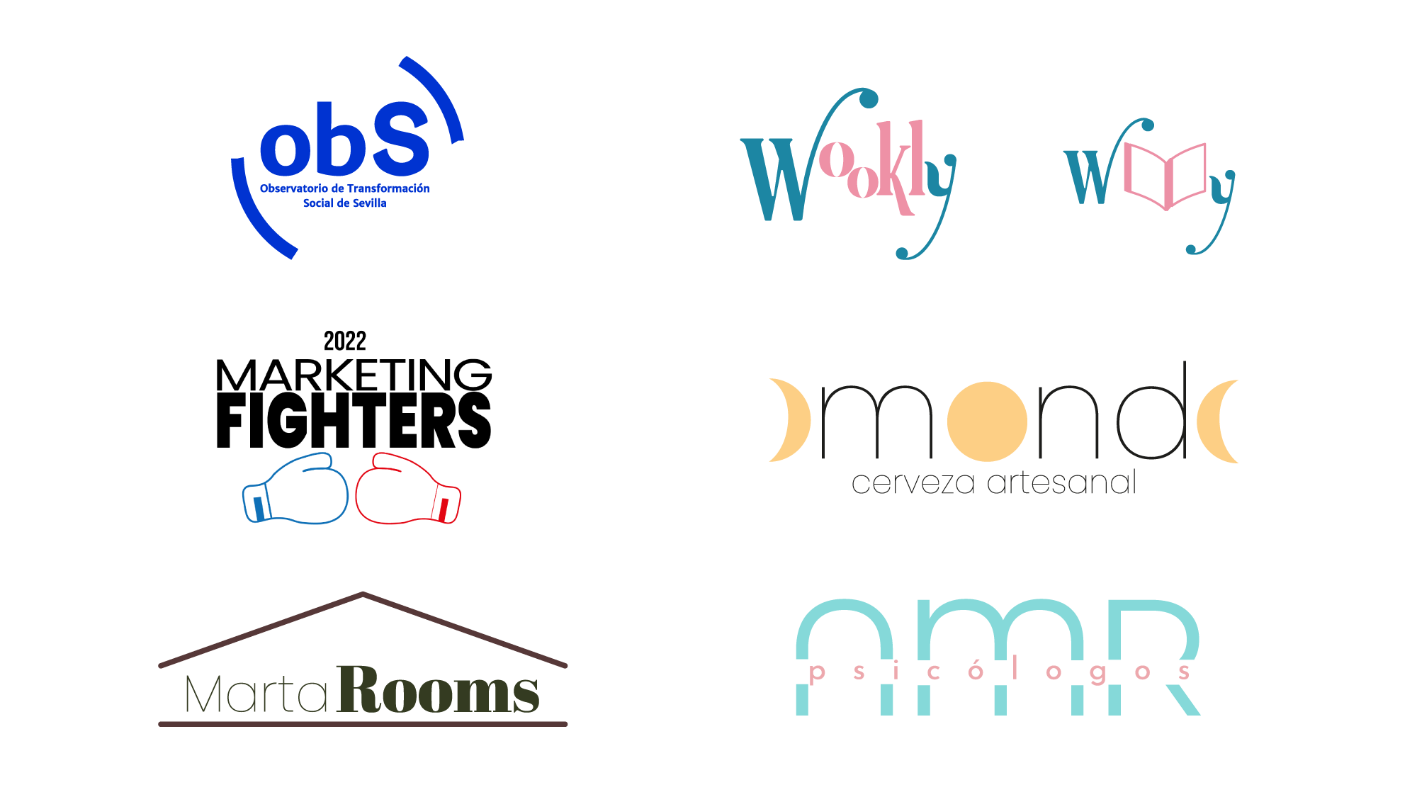 Logos de diferentes marcas.